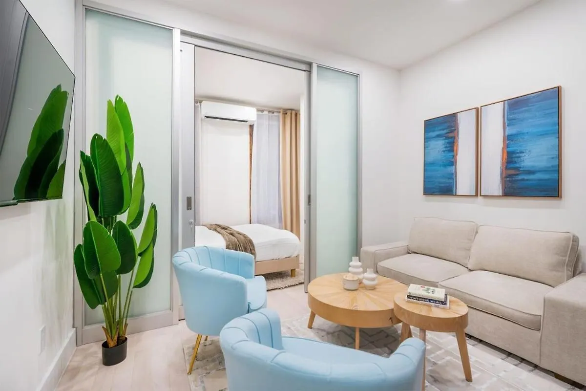 317-2A Sleek Modern 1Br Ues W&D Lägenhet New York
