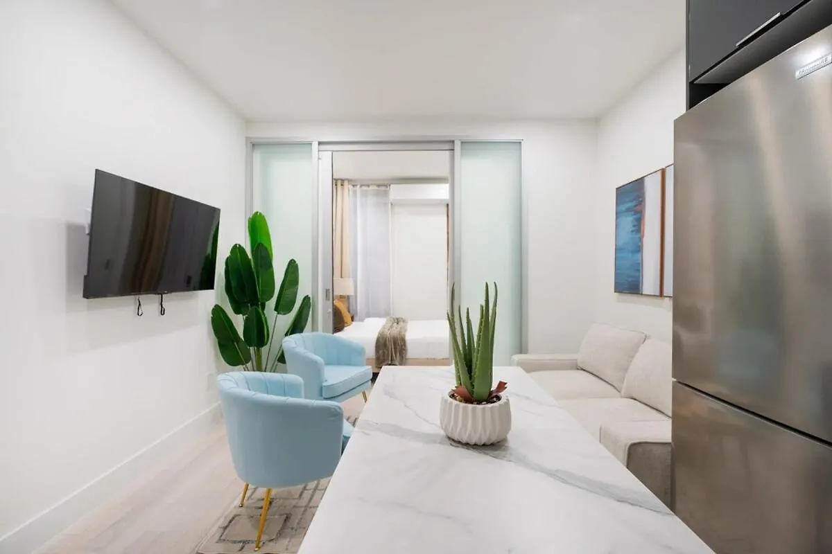 317-2A Sleek Modern 1Br Ues W&D Lägenhet New York