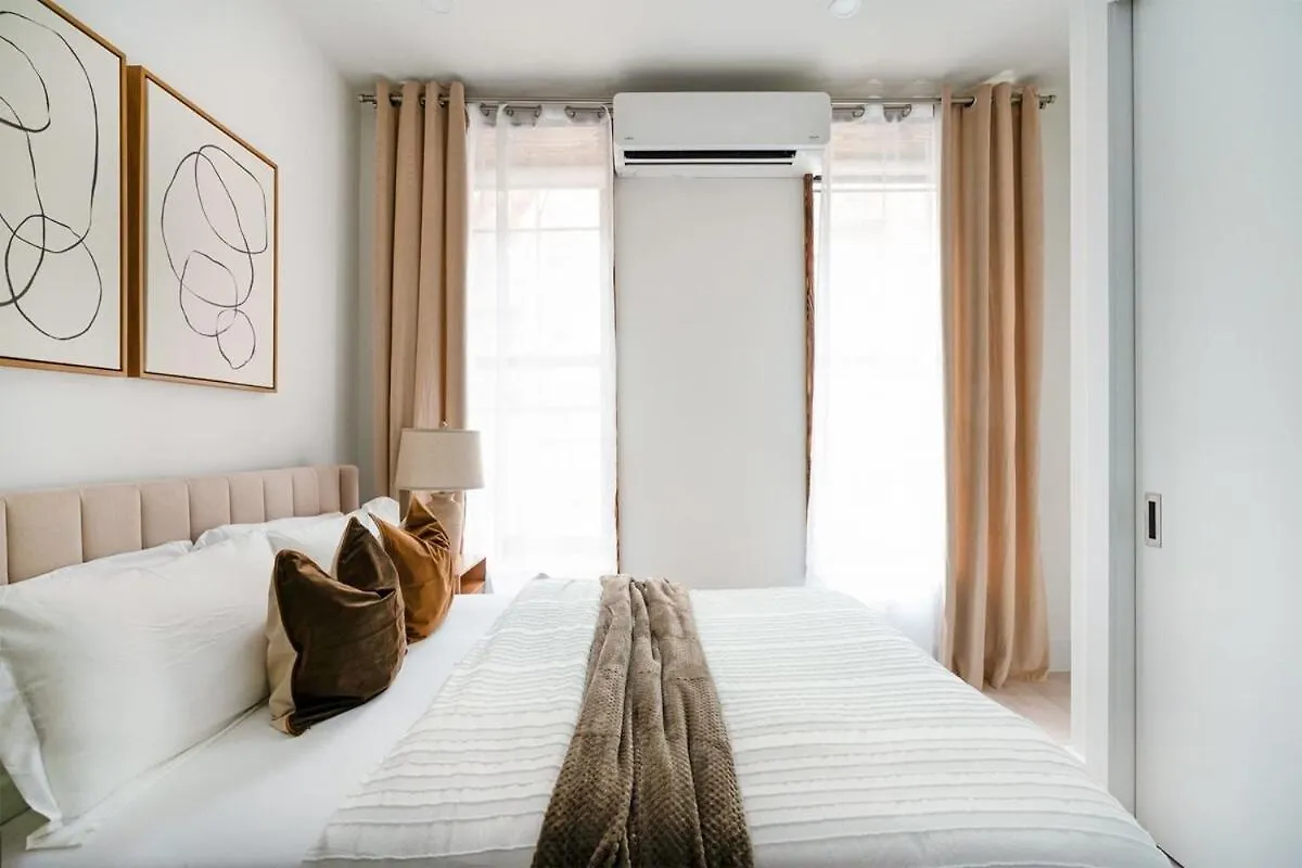 317-2A Sleek Modern 1Br Ues W&D Lägenhet New York